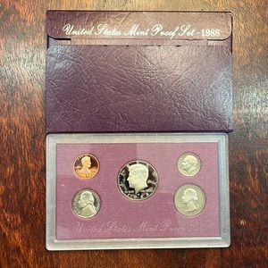 US Mint Proof Set 1988